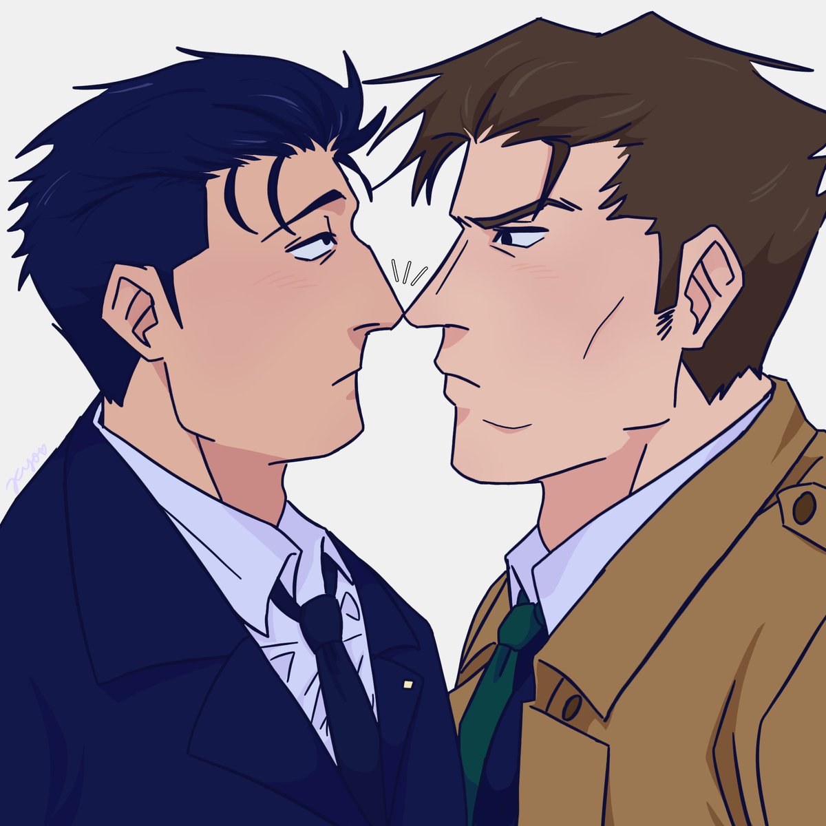 kyoinjou's tweet photo. oh nose... (pun intended)
#kshgfridays #kshg https://t.co/0YVOe4LTBf