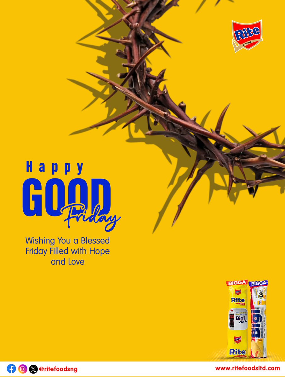 ritesausageroll's tweet photo. Today, we pause, reflect, and give thanks for life.
#RiteSausageRolls #BigiSausageRolls #UnleashTheBull #goodfriday https://t.co/5Ls6rxc17V