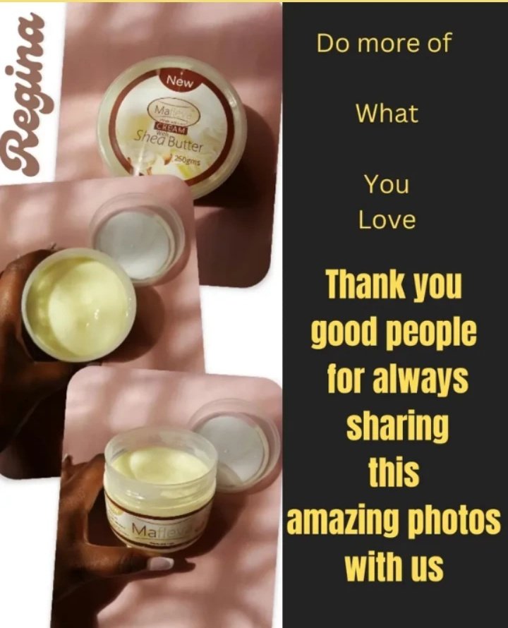 maflevaint's tweet image. Everyone is welcome here

🎊😄❤️💕💐

#Mafleva®
#Made_With_Love™
#Raha_Mwilini_Furaha_Moyoni
#Siri_Ya_Urembo_Ni_Sisi
Friday