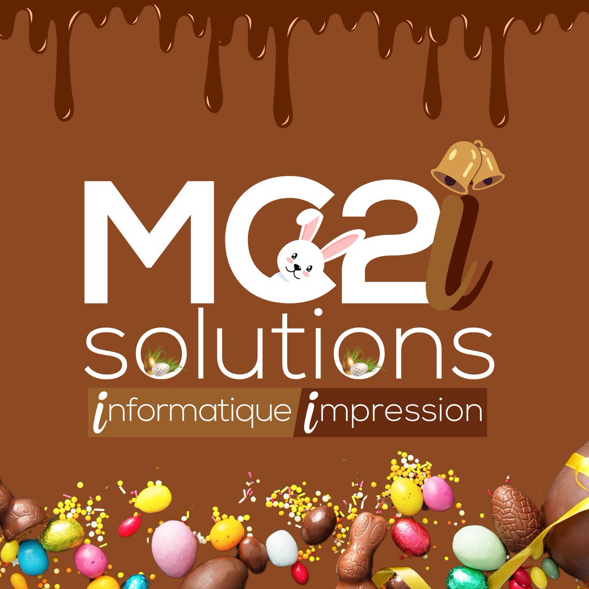 mc2i_solutions's tweet image. Joyeuses fêtes de Pâques à tous ! 🐣🔔🐰

#Paques2025 #Informatique #MC2iSolutions #Impression #AndrézieuxBouthéon
