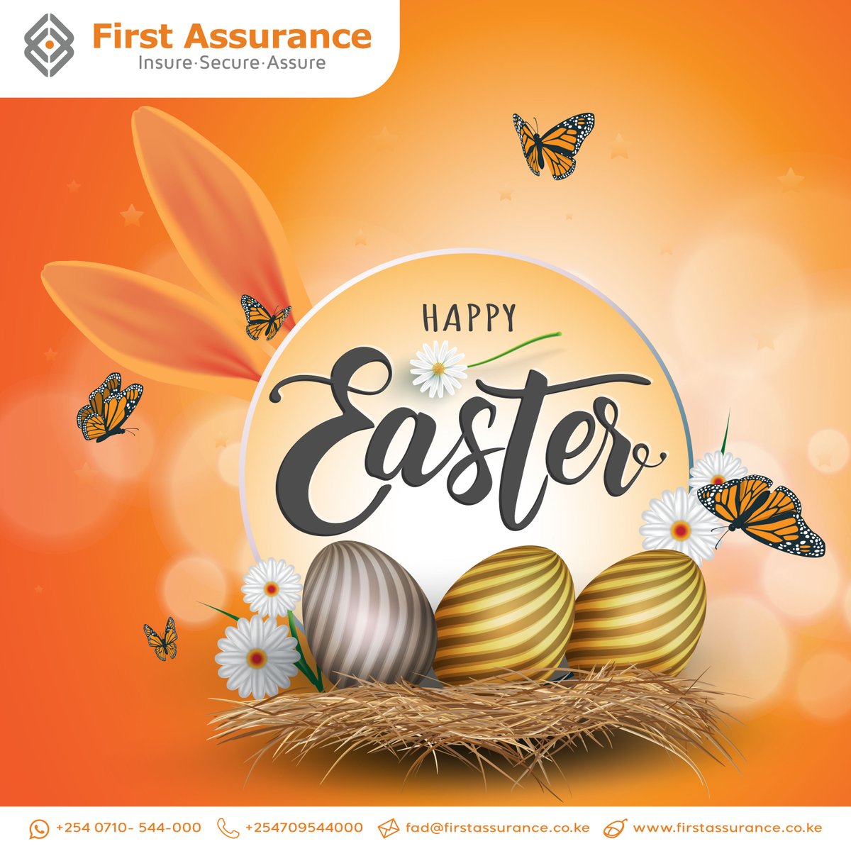 First_Assurance's tweet image. This Easter, may your basket be full of happiness and your life full of assurance!
#HappyEaster #FirstAssurance #insured