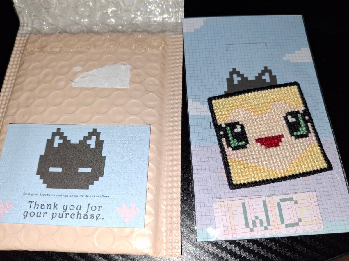 rdcbbaby's tweet photo. — 💌 | @lynxxx_crafts
Hello po, received the Jively magnet!!! It's soooooooo so cute 🥹🥰 And the quality of the cross stitch is great!!! Tysm for the smooth transaction and the awesome product!!!
#rdcbbuys https://t.co/roraowMNGU
