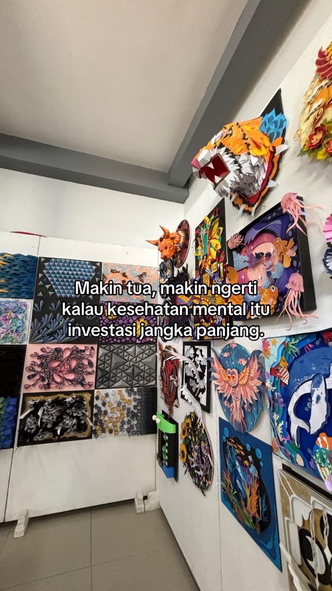 Harus sehat mental nih.