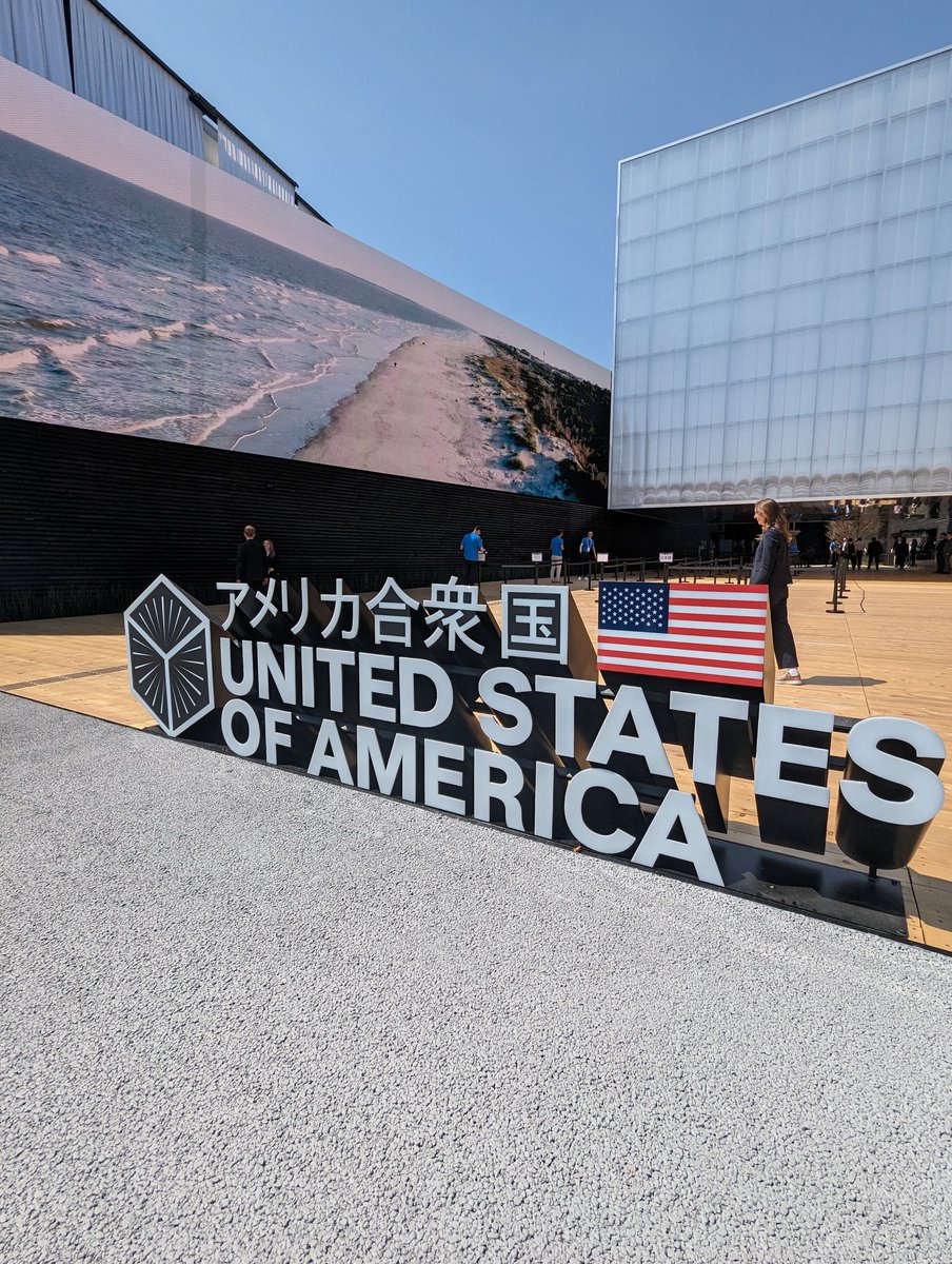tkjima62791's tweet photo. 万博今のところ8つくらいのパビリオン制覇！やっぱアメリカ館は最高✨ https://t.co/CZm13DB7yy
