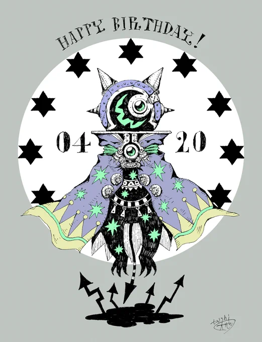 毎日誰かの誕生日!4月20日生まれの方、お誕生日おめでとうございます!4/20生まれの方に届くと嬉しいです!道に迷わず辿り着ける1日となりますように!#誕生日 #happybirthday #4月20日 