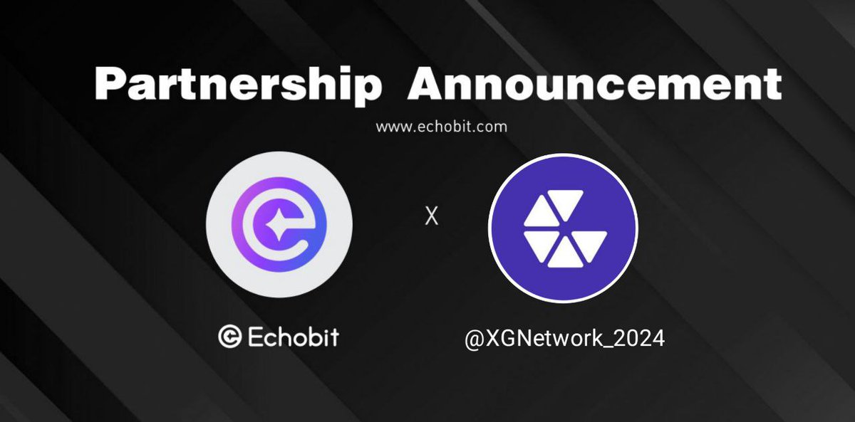 Echobit Exchange (@echobitexchange) on Twitter photo 🤝 We’re thrilled to announce our partnership with XG Network-<a href="/XGNetwork_2024/">XG NETWORK</a>
✅ XG Network is a parallel-chain #Depin project focused on developing on-chain gaming and payment module engines.
🔗More about #Echobit: echobit.com
🔗More about XG Network: 🤝 We’re thrilled to announce our partnership with XG Network-<a href="/XGNetwork_2024/">XG NETWORK</a>
✅ XG Network is a parallel-chain #Depin project focused on developing on-chain gaming and payment module engines.
🔗More about #Echobit: echobit.com
🔗More about XG Network: