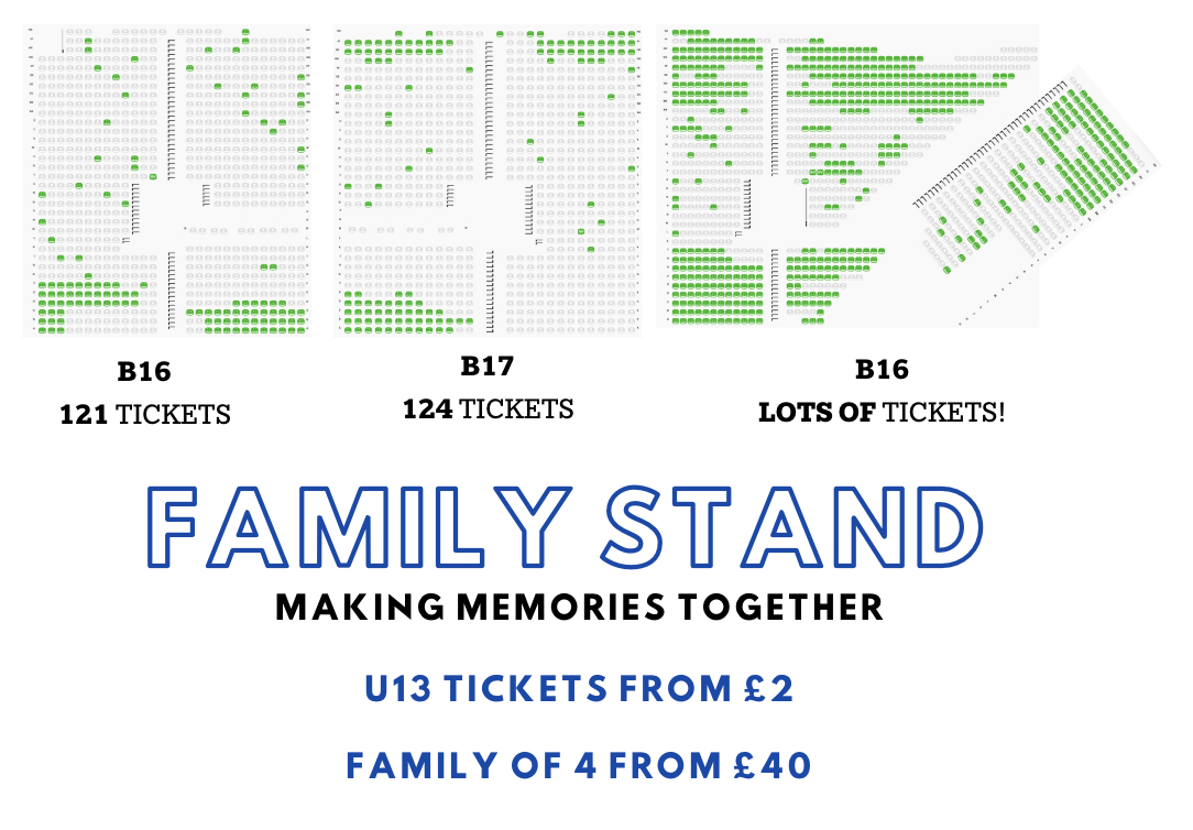 🚨 PARENTS OF BERKSHIRE 🚨

Get your kids off their screens &amp; create some great memories together at #ReadingFC today

The Eammon Dolan family stand offers unbelievable value for a family day out with U13 tickets from £2 and a family of 4 from £40 😲

Grab your 🎟️ NOW and suprise