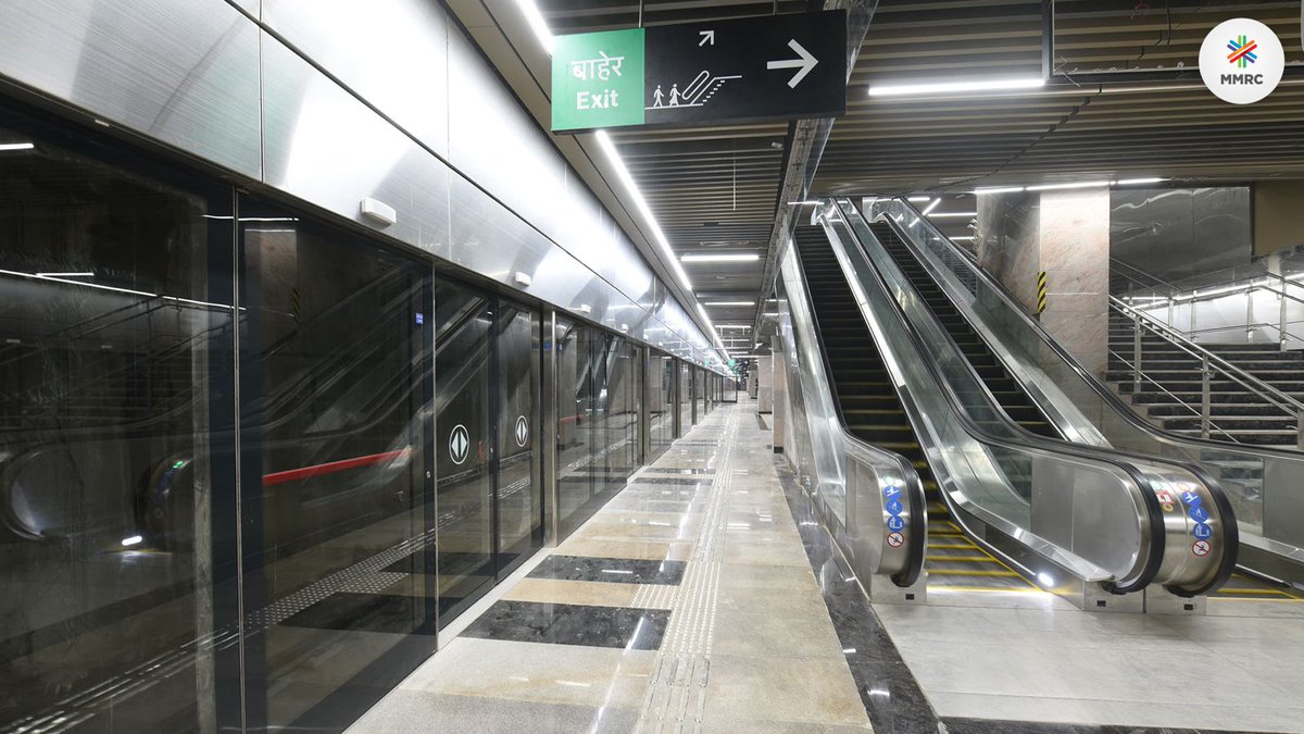 MumbaiMetro3's tweet photo. #Worli is finally making its debut on the rail map with the #Aqualine, bringing seamless metro connectivity to this vital part of Mumbai for the very first time.
Residents and commuters can now enjoy smoother, quicker, and more convenient travel every day.

#AquaLine #LifeDeliveredFaster #MumbaiMetro3 #ConnectingTheUnconnected