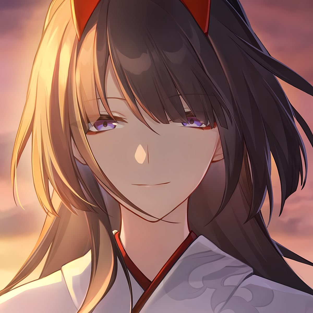 雷電芽衣 「หลงรัก หลงรัก สาวหน้าม้าเธอทำหน้าทำหน้าซ」|ナムナム🦊⚡️ || ติดเกมのイラスト