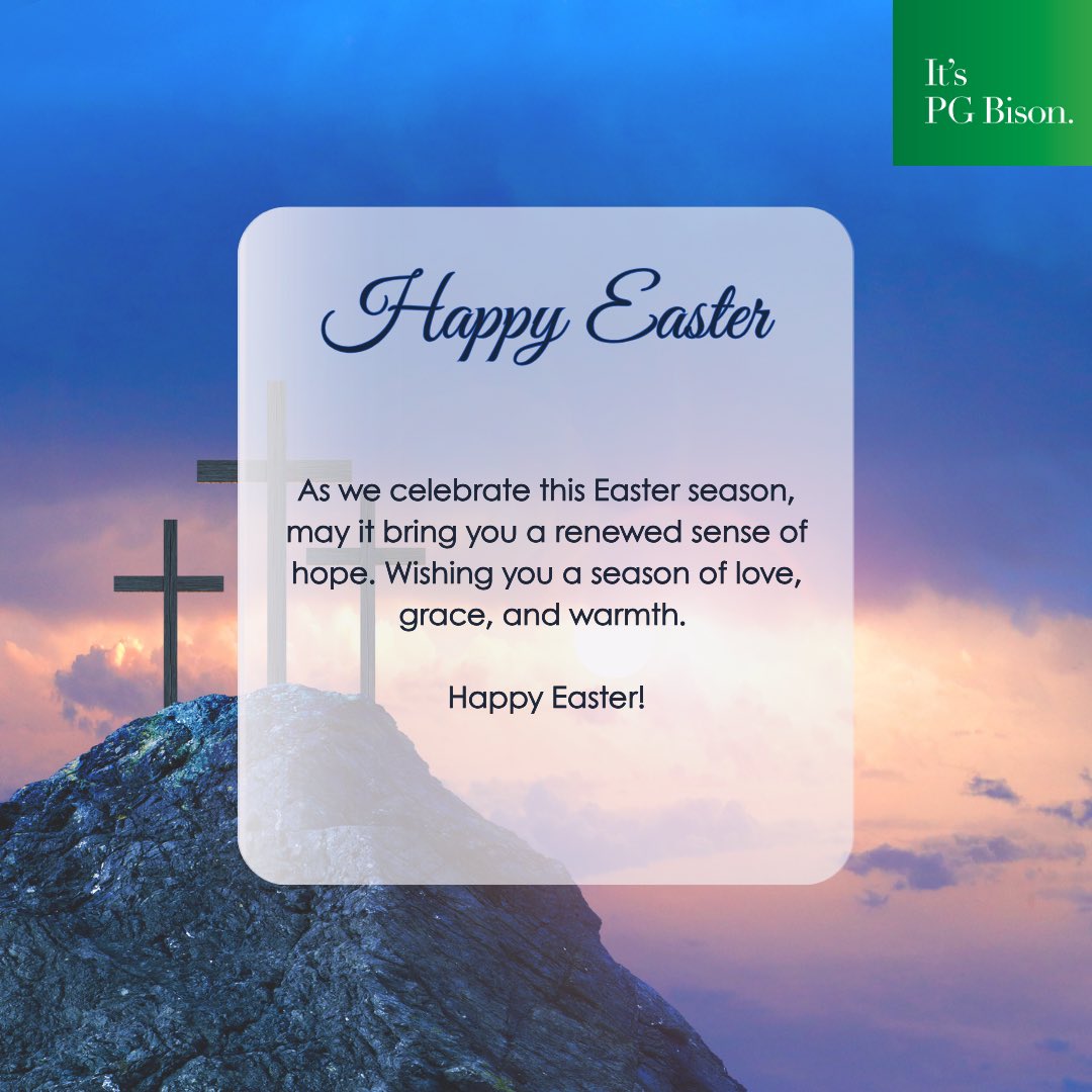As we celebrate this Easter, may you experience a renewed sense of hope and a season inspired by love, grace, and warmth. Happy Easter!