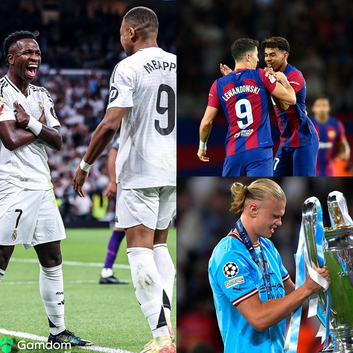 thewill2022's tweet photo. Leo Messi: "The players my kids are following? Mbappé, Vinicius, Yamal, Lewandowski, Haaland..." https://t.co/JqwKNPewAL