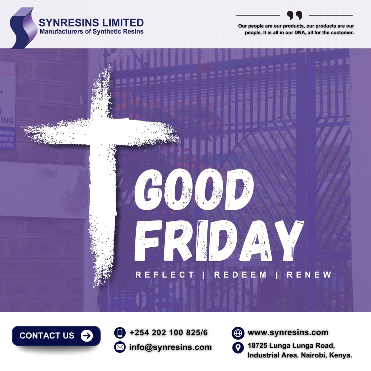 synresins's tweet photo. Wishing you a peaceful Good Friday and a hopeful Easter season 🌿
#GoodFriday #SynresinsDelivers

(Happy Easter Good Friday Matiangi  Manchester United #ChezaSmartaEaster ) https://t.co/LAb1jsP2OQ