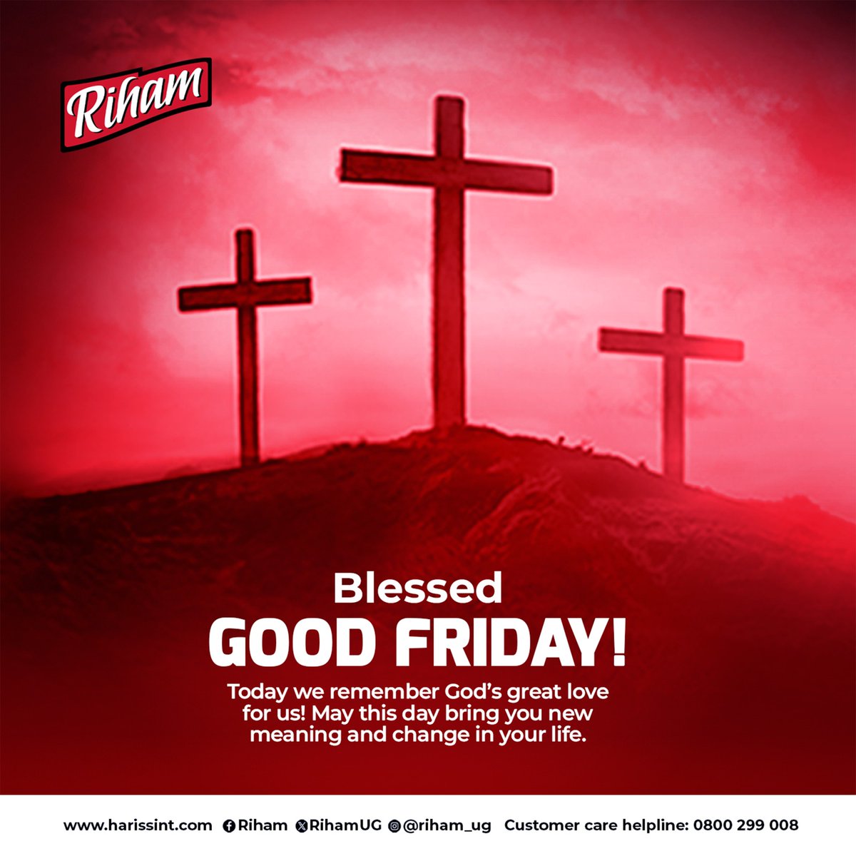 May today bring you new meaning and change in your life. Wishing you a peaceful and blessed #GoodFriday.