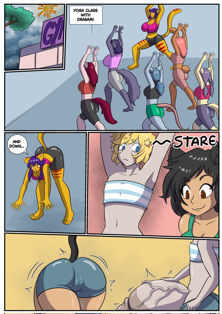 LadyDrasami's tweet photo. CW: Vore/CTF

First 4 pages of a recent comic commission I have finished, requested by a good friend on Discord ;)

Features Custo, Ruby Snow, Saline and a certain yellow/orange kitty....

#Ctf #vore #comic #ladydrasami https://t.co/5RB3s0oHP8