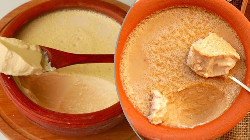 Wasifvibes's tweet photo. Bogura’s iconic doi is a creamy, sweet yogurt made in earthen pots! Crafted with cow’s milk, its rich taste is a Bangladeshi treasure. Savor this heritage dessert! 🇧🇩🥛 #BoguraDoi #Bangladesh #Yogurt #BengaliCuisine #Foodie #TravelBD #DesiFood #Bogura 🌟🍶 https://t.co/8OnVrXVaBa