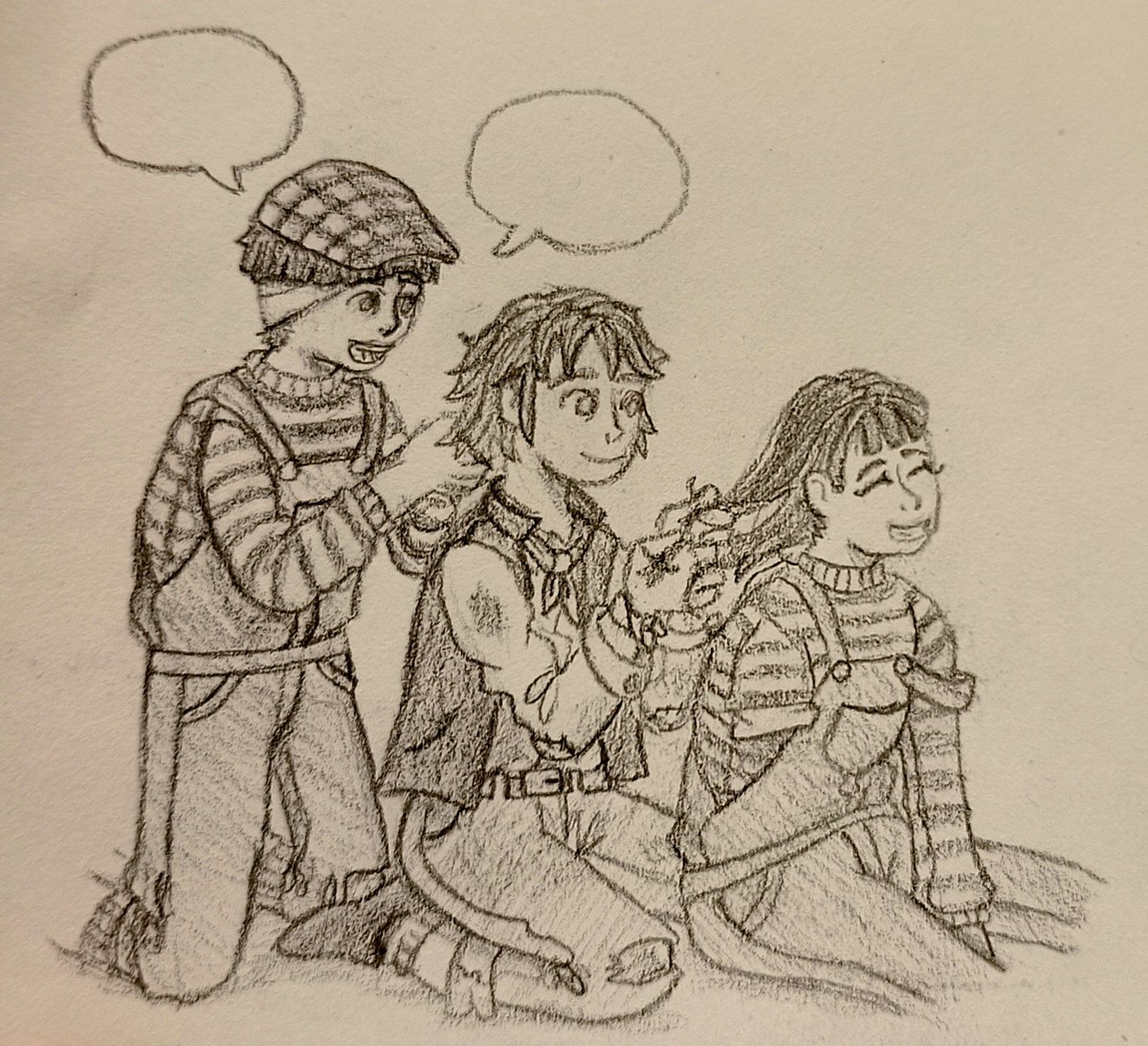 SelisScribbles's tweet photo. Robbie's wearing my OC's hat for funsies
#RobbieWhite #CharlievanBoeg #DoloresWhite https://t.co/8MCJFgar3o
