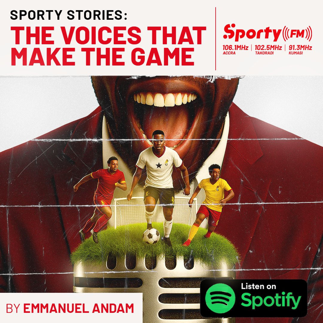 🆕 #SportyFMPodcast: The Voices that Make the Game ⚽🎙️

Commentators bring football to life. On this #SportyStories episode, <a href="/_eandam/">Emmanuel Andam</a> explores their journey, craft, and impact on the game in Ghana. 🇬🇭

▶️🕰️19 mins.

🔊tinyurl.com/TVTMTG