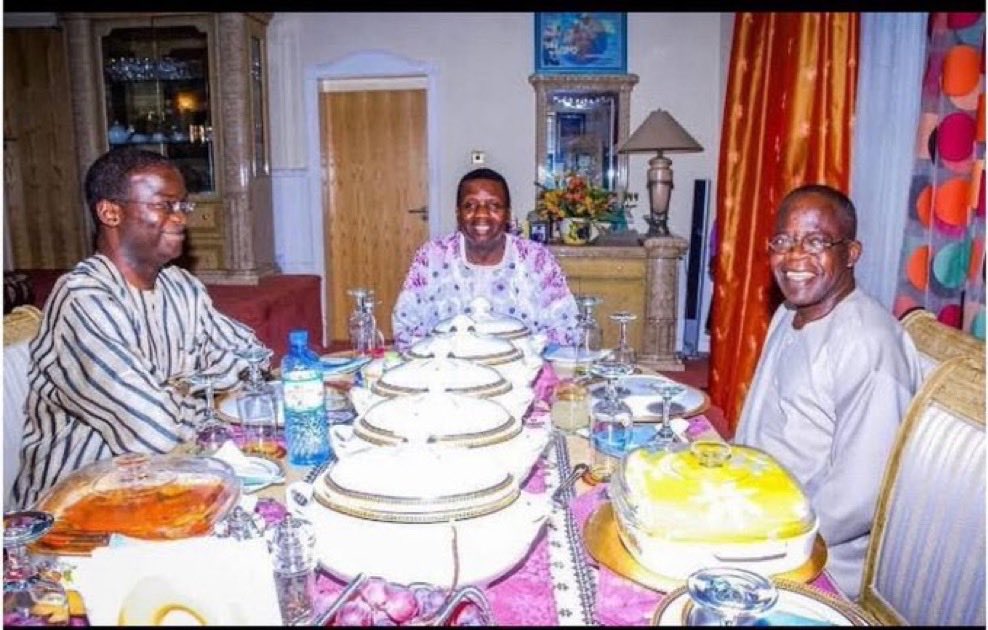 Drink Tea with God.
Eat Amala with Tinubu.