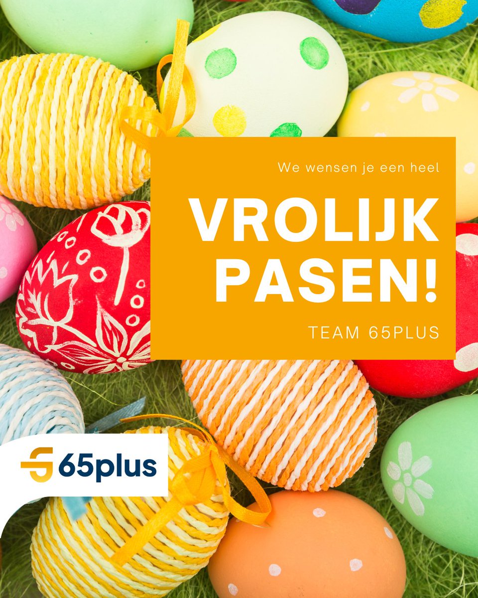 65plusNL's tweet image. 🥚🌷 Even offline! 🌷

Ons team is vrij van 18 t/m 21 april vanwege een ATV-dag &amp;amp; Pasen 🐣
Op 22 april staan we weer voor je klaar.
Fijn paasweekend allemaal! 🌞🐰

#Pasen #ATVdag #Uitzendbureau65plus