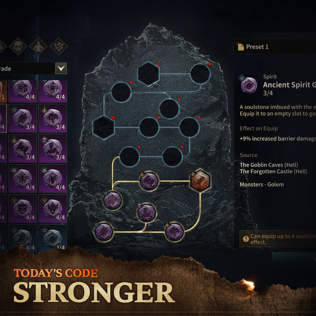 AbyssofDungeons's tweet photo. 🔒 X-Clusive Daily Code – Day 2
Today’s code is live—X only, 1,000 redemptions max.
Use code STRONGER to claim:
HP Potion x5, Bandage x5, Gold x500
Don’t miss out.
📲 Download: https://t.co/tsd16cb5sp
#Xclusive #DNDM #DarkAndDarkerMobile #GameCode #FreeLoot https://t.co/GWUBOuCZDQ