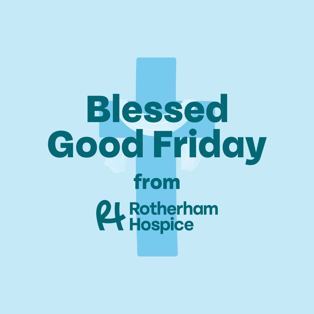 RotherHosp's tweet image. ✝️ On this Good Friday, we extend our thoughts to everyone in our community observing this day of reflection and remembrance. May it bring you peace, hope, and renewal as we honour its profound significance.

#RotherhamHospice #GoodFriday #CommunityTogetherness #LivingLifesWishes