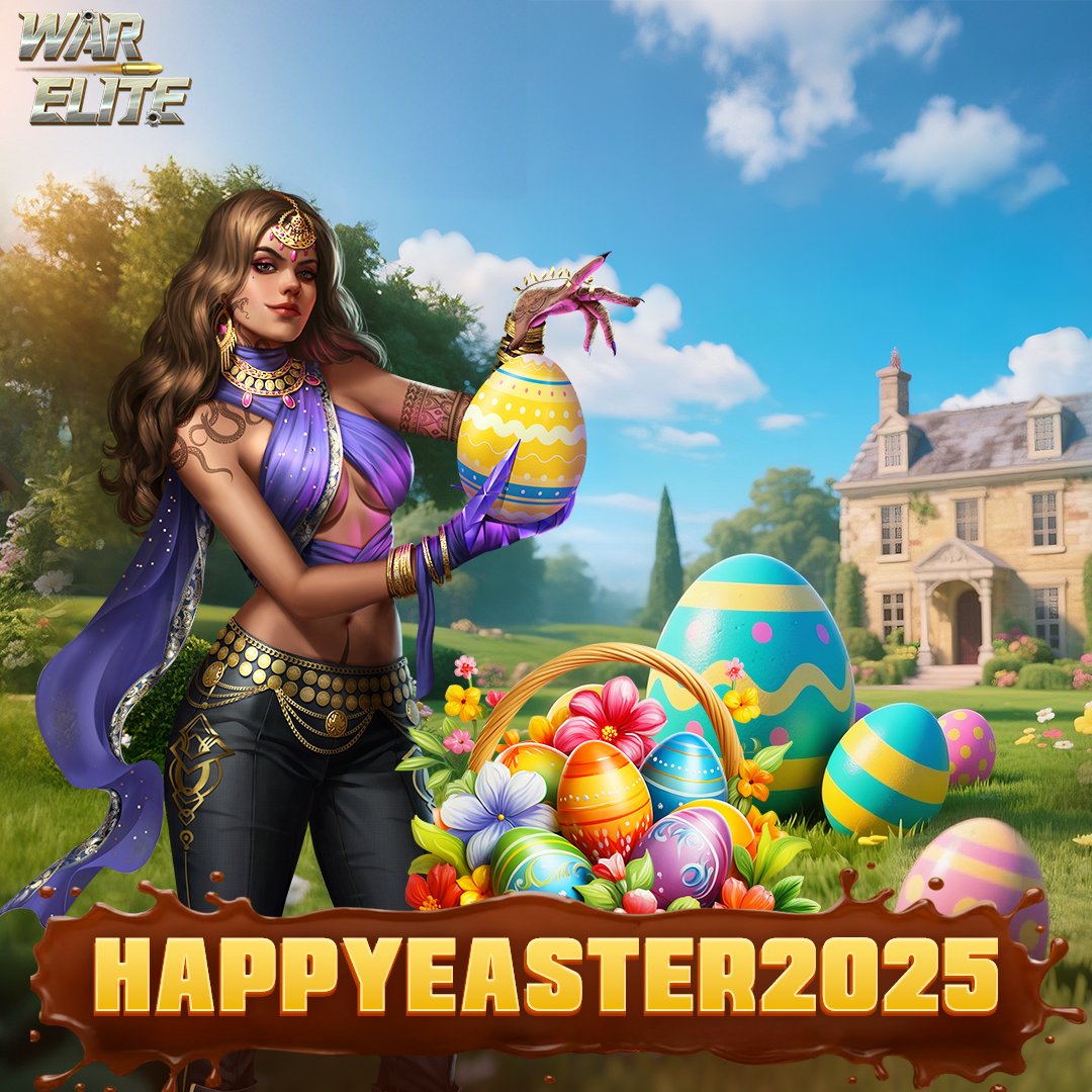 WarElite_'s tweet photo. 📣Happy Easter Day！Time for a new #Redeem_Code! 🐰🐰
🥚 Redemption Code:HappyEaster2025
🚩 Valid Period: 2025/04/19-2025/04/23  (UTC +0)
How to redeem the code, please tap on your Avatar > Settings > Gift Pack Exchange, then type it in!

#WarElite #GameOn #SpecialGiftCode #mafia https://t.co/WOJnhJZ2Ws
