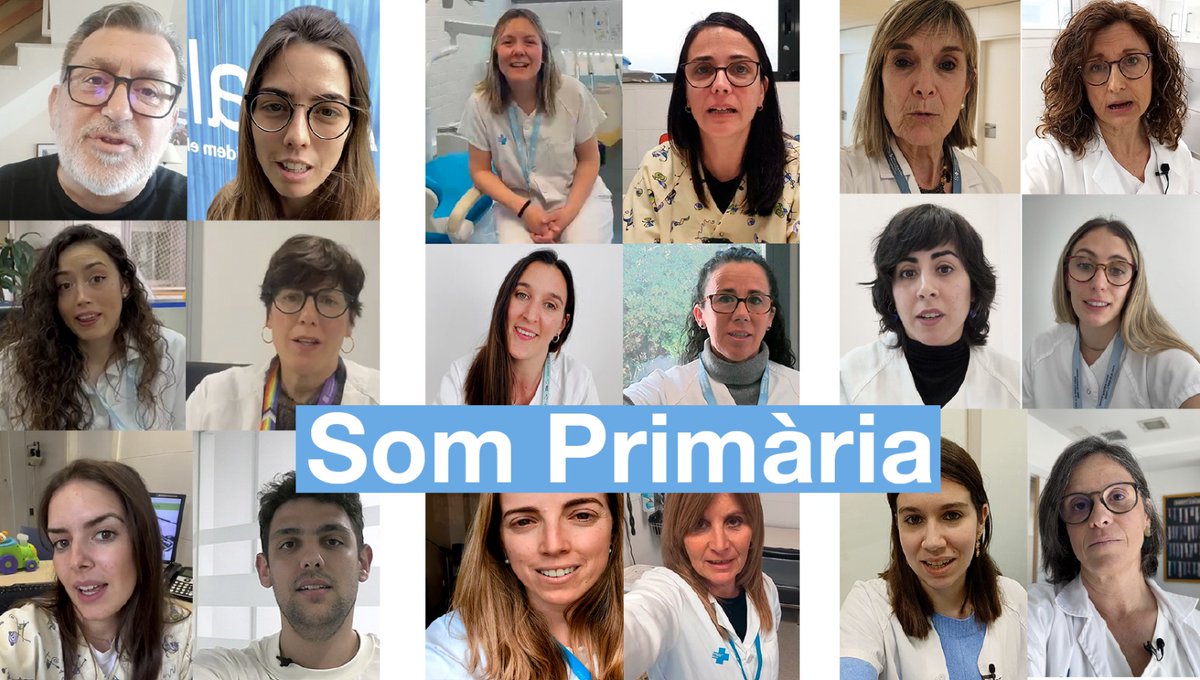 📆 Pel #DMAtencióPrimària, l'<a href="/icscat/">ICS. Generalitat</a> engega la campanya "Som Primària" per destacar la tasca dels més de 25.000 professionals que hi treballen i reforçar els valors com la proximitat o l'atenció integral al llarg de la vida de les persones que atenen🤝
ics.gencat.cat/ca/Professiona…