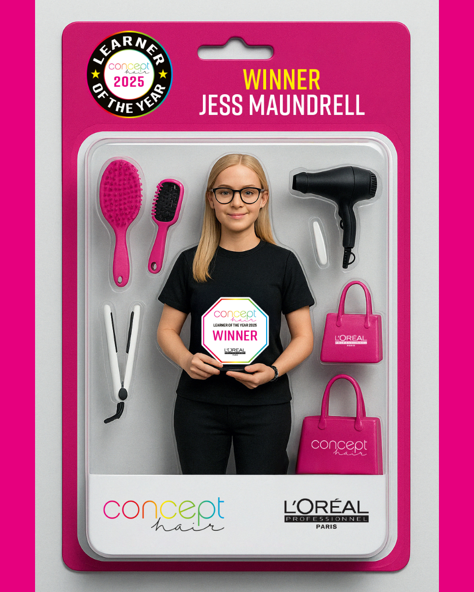 ConceptHairMag's tweet photo. We couldn't resist making one of these... Meet this year's Learner of the Year winner action figure!

#concepthairloy25 #concepthairmag #hairdresser #hair #hairapprentice #barber #hairskills #barberapprentice #apprenticeships #futureprofessional #supportingstudents https://t.co/m3E8JuZztv