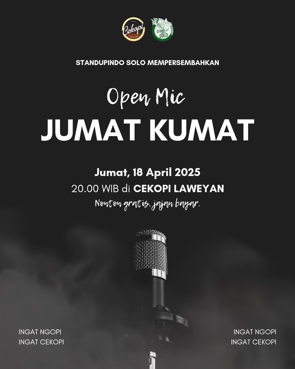 StandupIndo Solo tweet media
