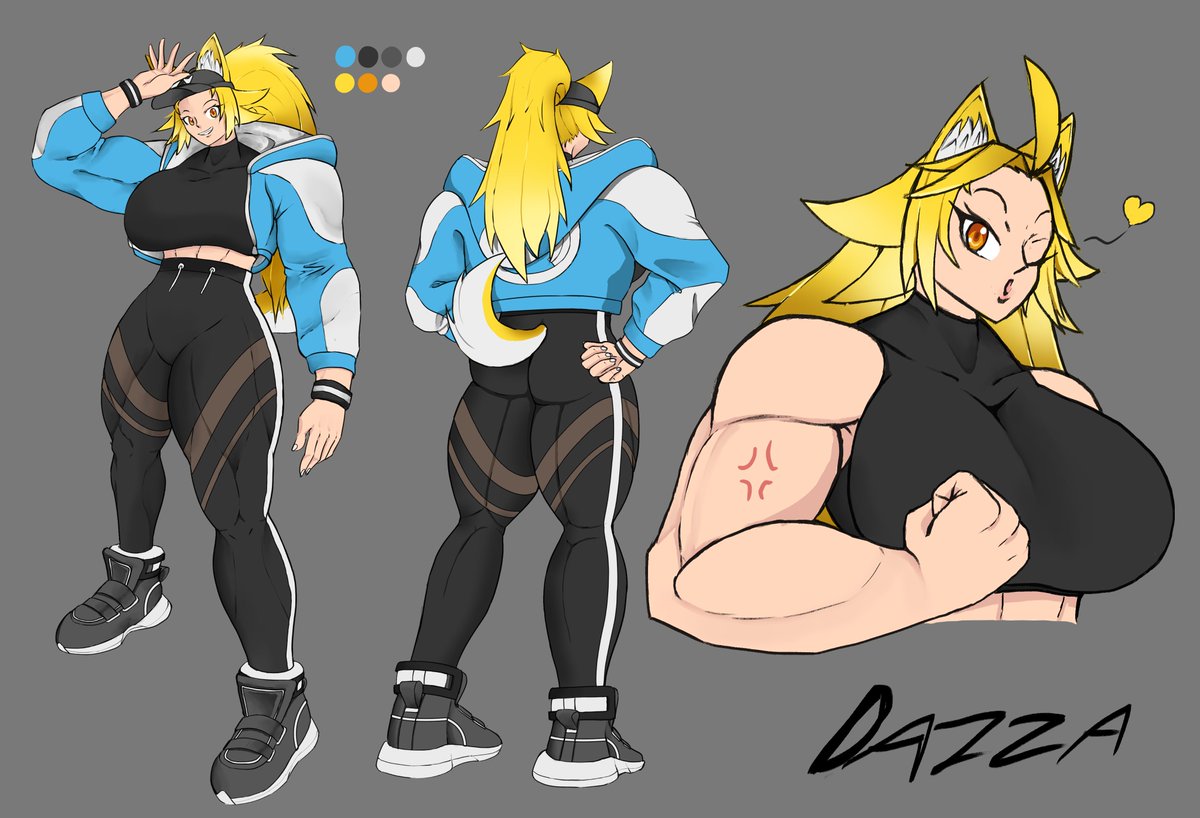 MegaMonk (Casual)
-
While off duty, Sunny would sometimes go into the nearby gym for superhumans to work out. Sunny also goes shopping from time to time, while often getting stares most of the time mainly because of how big she is.
#characterdesign #art #conceptdesign