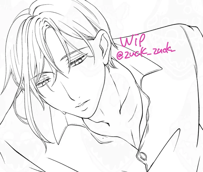 🦈🦐原稿wip
多分あと40Pくらい…🫠 