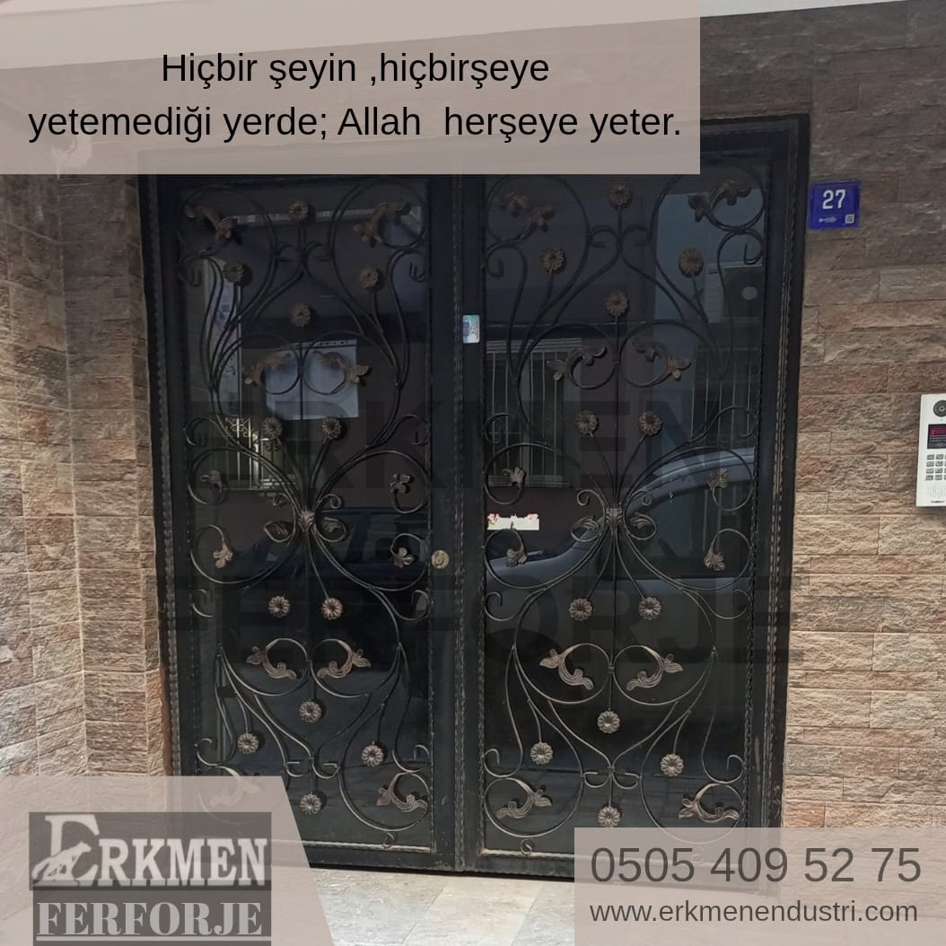 Erkmen_Ferforje's tweet image. Hayırlı cumalar 
Hayırlı İşler 
0505 409 52 75 
erkmenendustri.com
...
#demirdoğrama #ferforjekorkuluk #DemirKapı #Ferforje #Demirci #kapı #apartmankapısı #apartmankapıları #apartmangirişkapısı