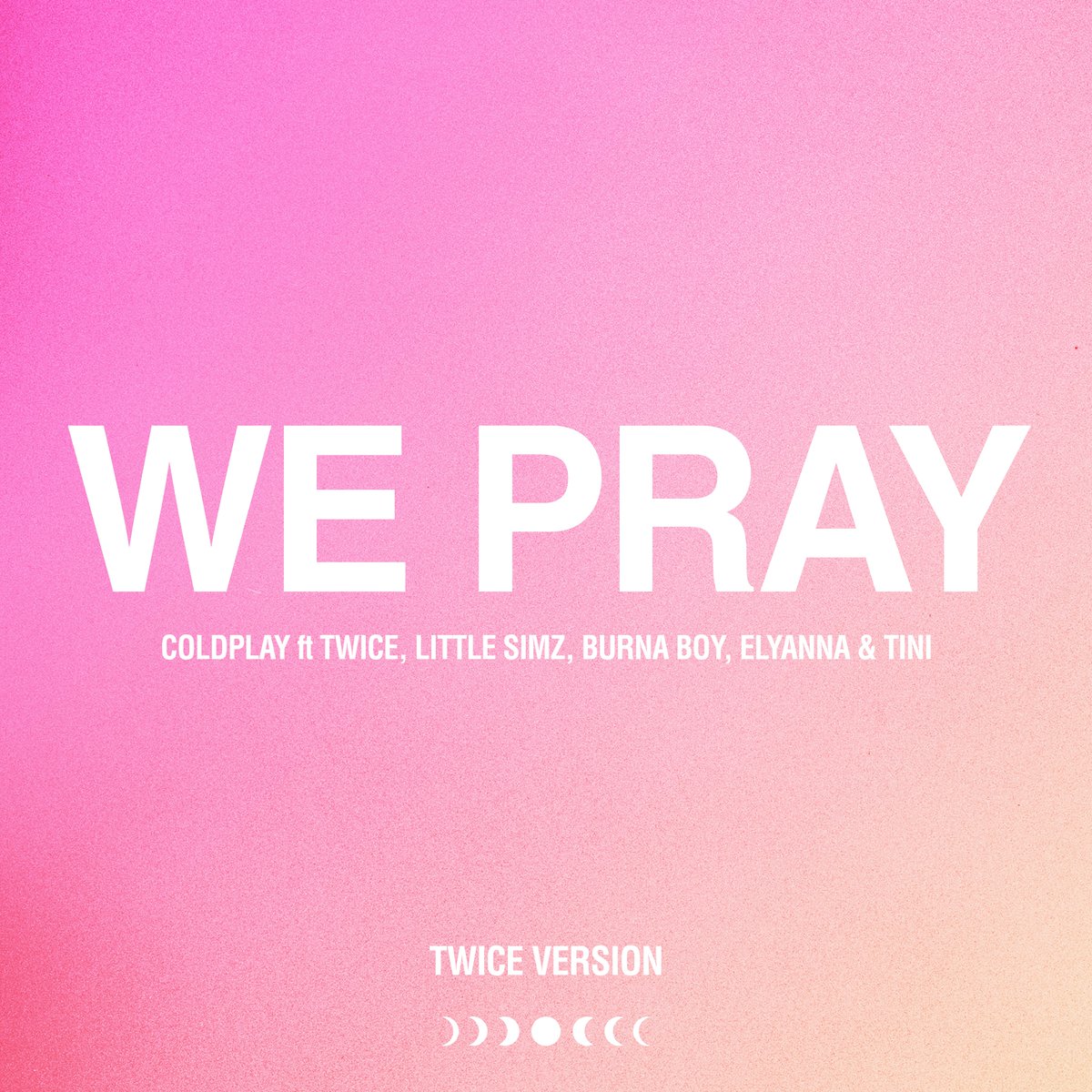 k_dora's tweet image. 【Coldplay, TWICE, Little Simz, Burna Boy, Elyanna, TINI】「WE PRAY (TWICE Version)」配信スタート！

➡ r.dwango.jp/?id=7fUpmfrL

#Coldplay #TWICE #WEPRAY_TWICEVersion