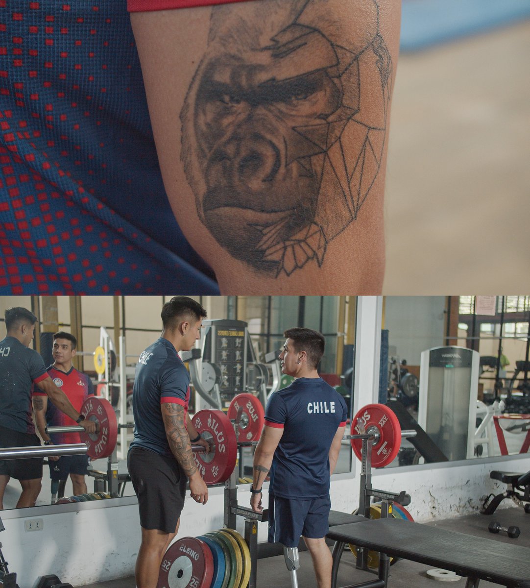 Javier Jimenez;  Deportista Paralímpico, actual seleccionado nacional de Parapowerlifting. Medallista de Santiago 2023.
📹🎖️