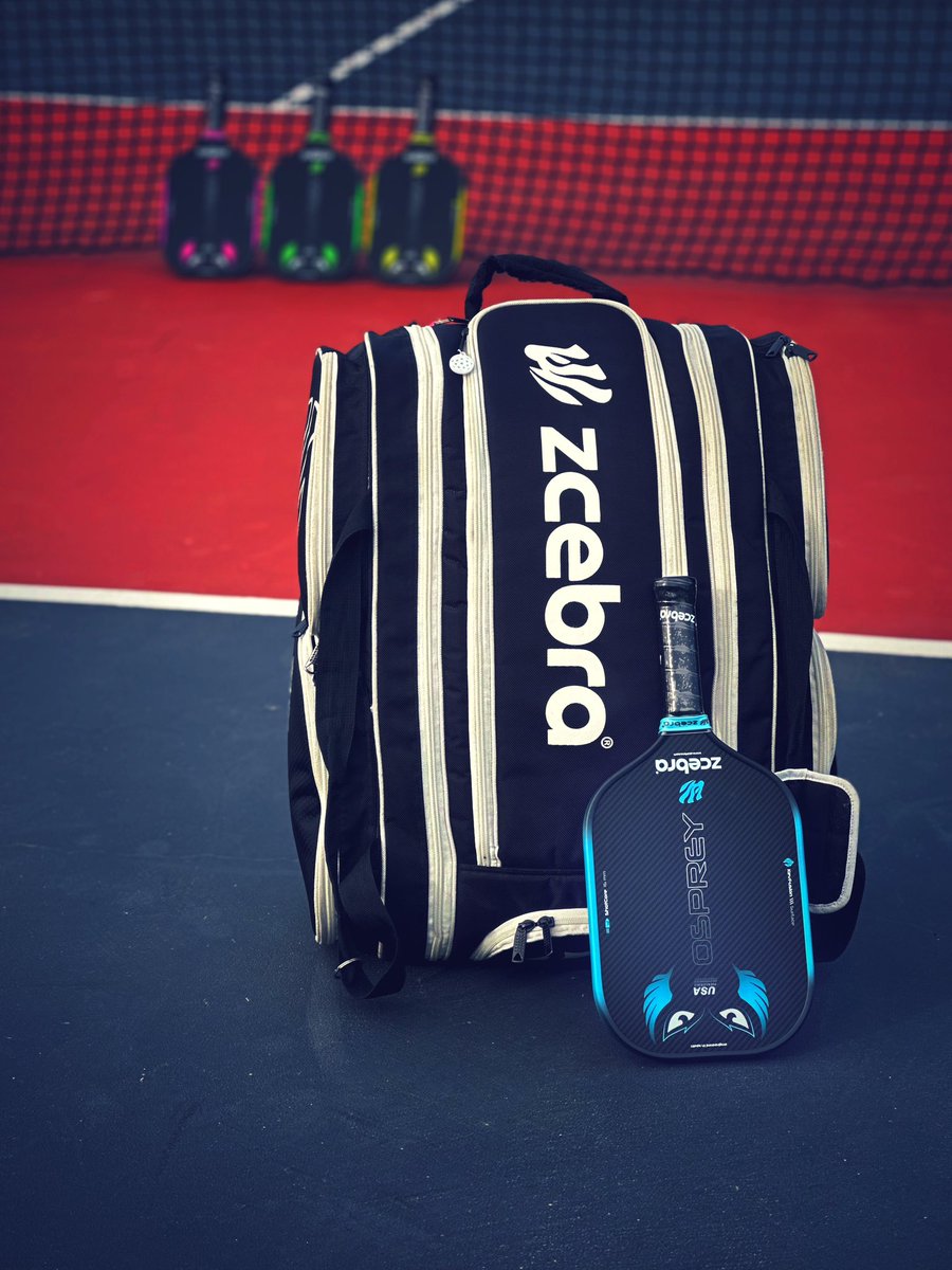 New Zcebra Osprey. A combination never seen in the pickleball industry:

✅ Kevfusion Surface: Aramid carbon surface 
✅ ShotCore
✅ Deep+ Foam 
✅ Flex Foam
✅ Honey+ PP
✅ 16 mm
✅ Elongated 
✅ Usap Approved 

We give you the best. The rest is up to you… ⚡️🚀

#zcebraosprey