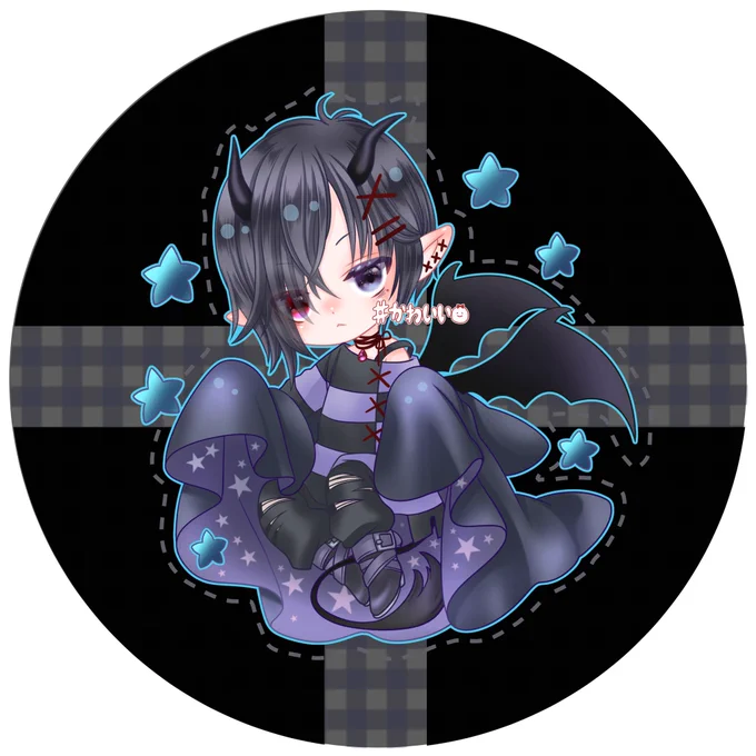 #見た人も無言で角が生えたキャラを貼る 