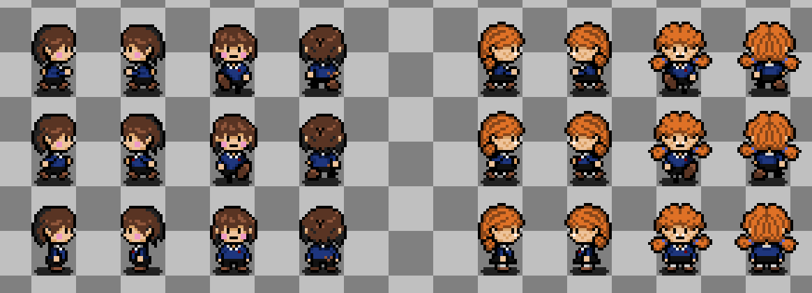 Barny's tweet image. about a month ago i got so irritated with seeing ai slop on my feed that i started learning to draw lmao im mostly focusing on pixel art but i wanted to share some stuff :3