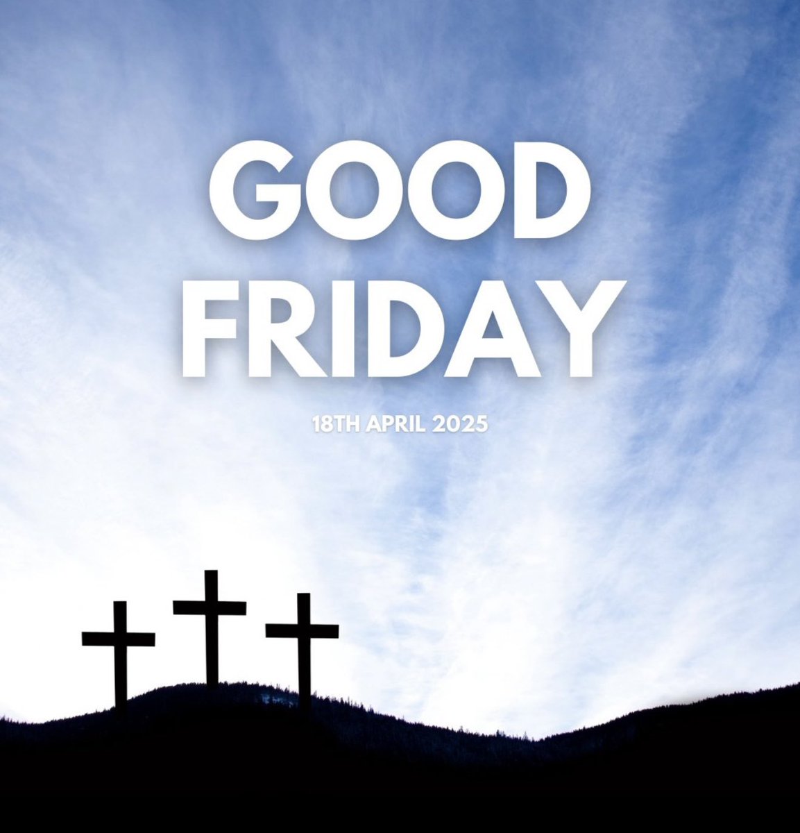 ✝️ Wishing you all a Peaceful and Blessed Good Friday