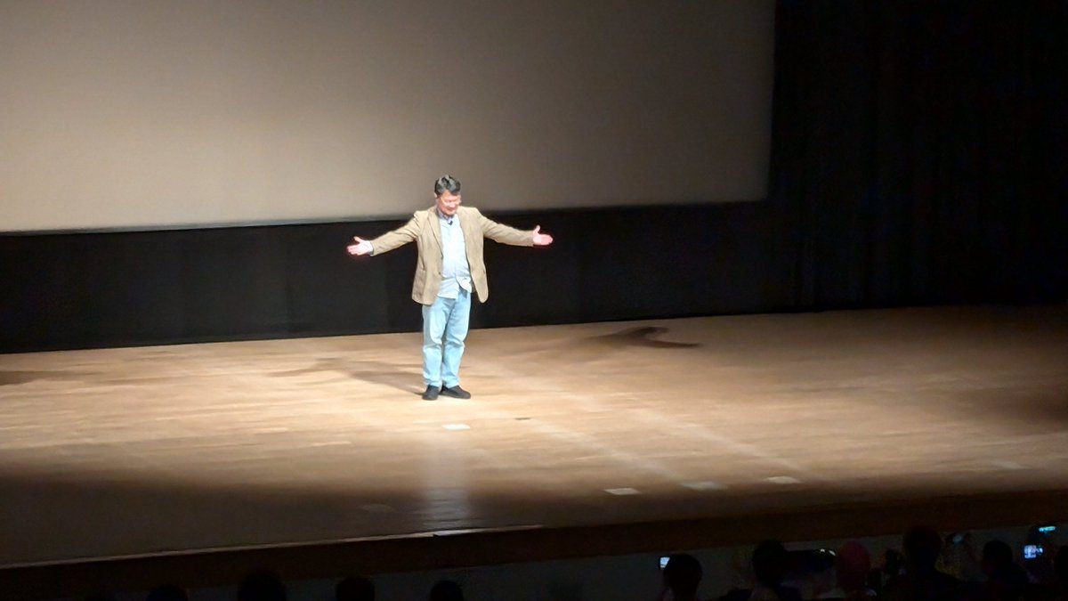 lni_T's tweet image. 舞台の奈落部分からMatzが浮き上がってきた！ #rubykaigi #rubykaigiA