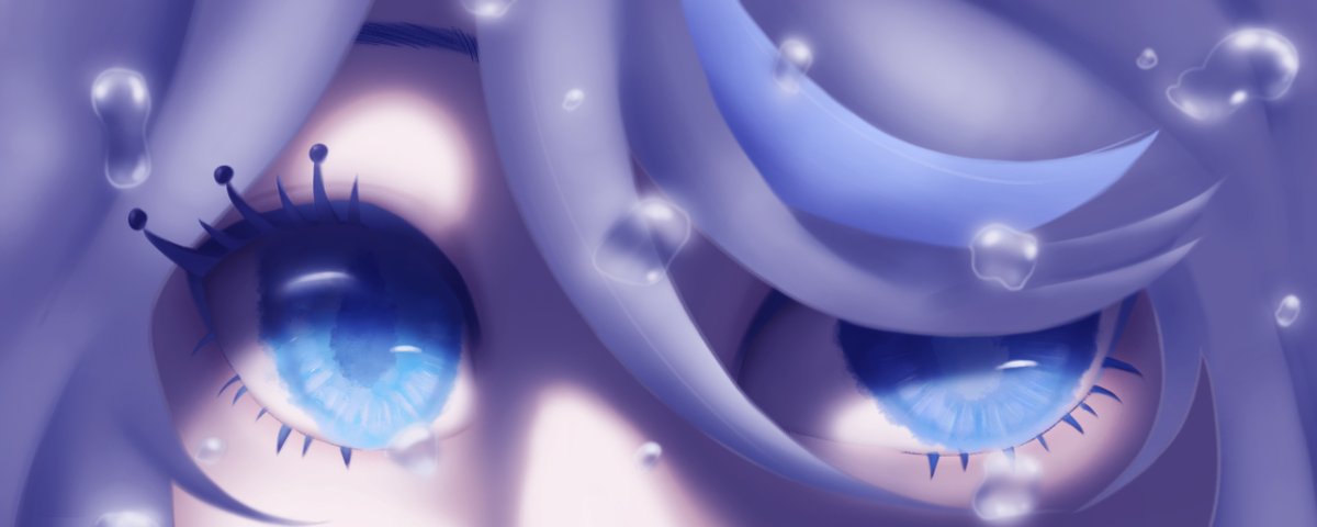 Learn to draw eye today ^^
Do you recognize her?