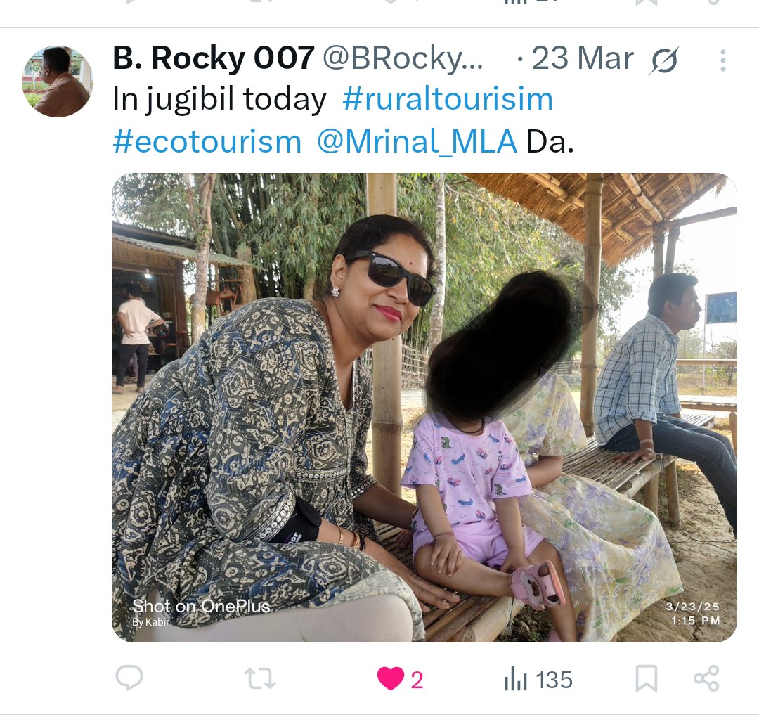 Had to break the thread as kids faces were visible on the screen shot from one of his X Posts. 
Continued here...
I’m generally guarded about who I allow into my personal space. But this man gained trust due to various factors. It started after we met at an event in Khumtai. ++