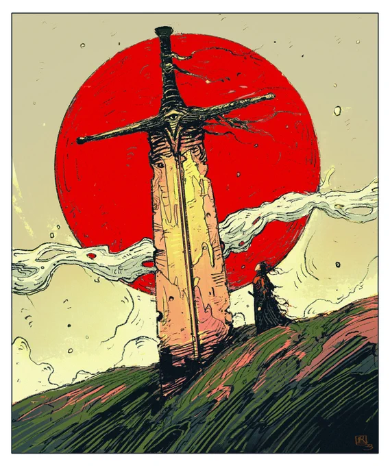 "The Land of the Forgotten Swords" series 