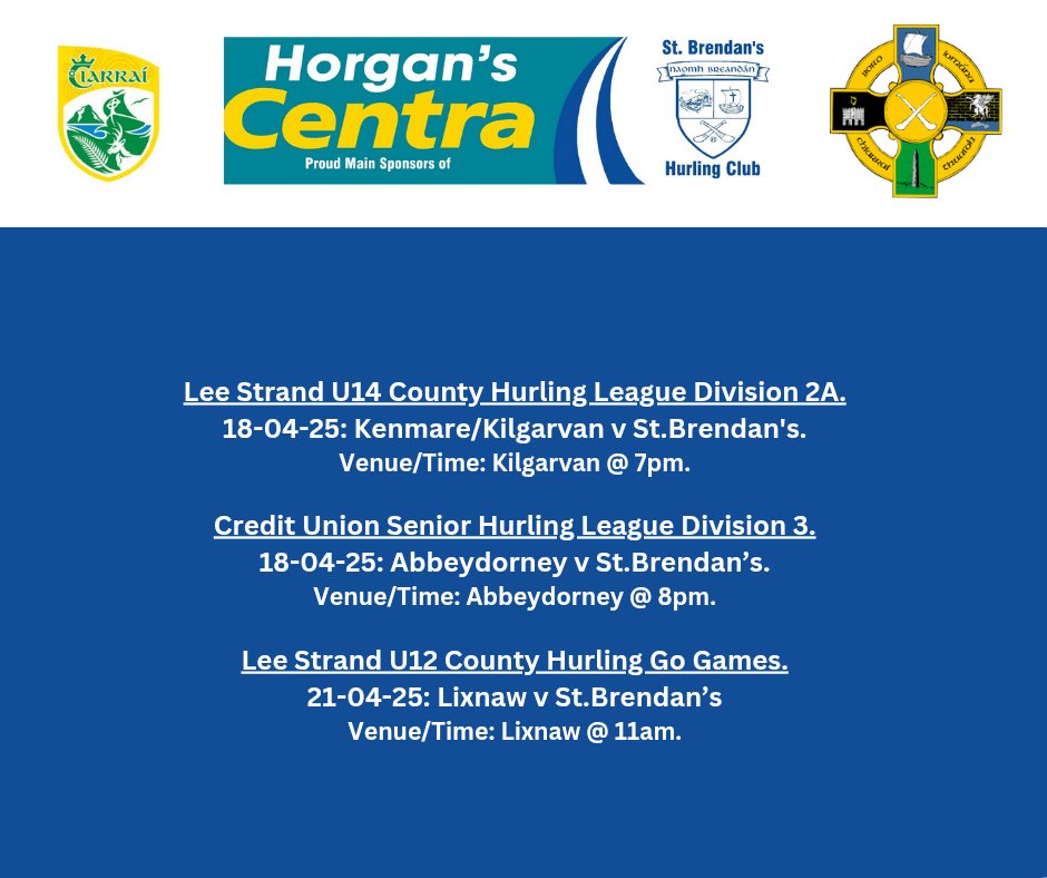 St.Brendan's Hurling Club (@ardferthurling) on Twitter photo 