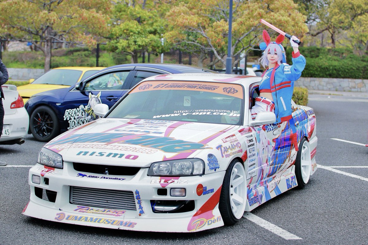 R34 × Tamamo Cross 🚗@Blaze_R34 様 📸 @shimadacchi 様 #コス痛