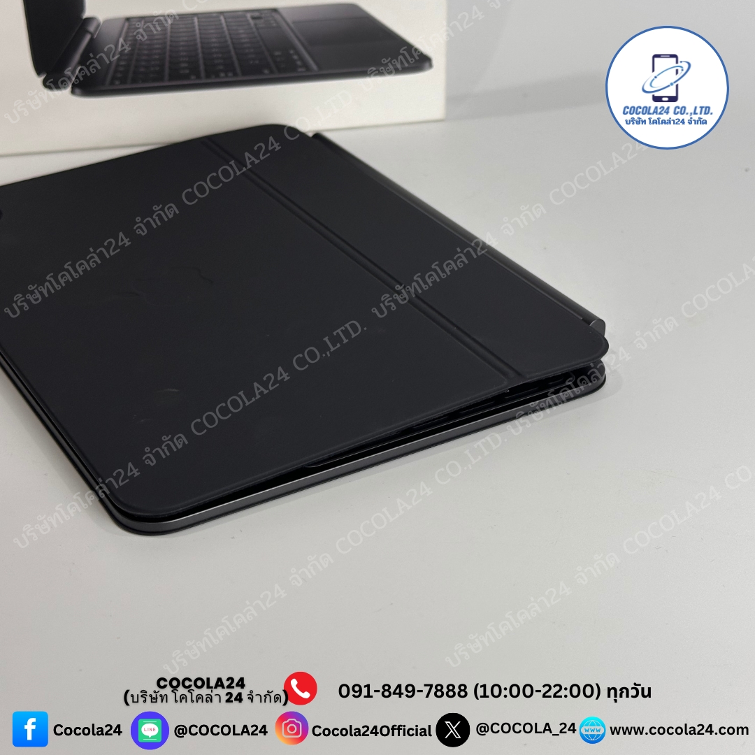 cocola_24's tweet photo. Magic Keyboard iPad Pro 11 inch M4

✅ เเลก-เทิร์น- trade in
✅ บริการส่งด่วนในกรุงเทพฯ
✅ ยินดีบัตรเครดิตทุกธนาคาร
✅ บริการช่วยเหลือถ่ายโอนข้อมูลฟรี

•การใช้งาน:ใช้งานปกติ
•สภาพตัวเครื่อง: สภาพสวย แกะกล่องออกมาถ่ายรูปแล้วเก็บลงกล่อง ไม่ได้ใช้งาน คีย์บอร์ดENG
•สี: Black
•อุปกรณ์: ครบกล่อง
•ประกัน: ประกันถึง21/11/2568

ราคา 9,990 บาท
ลดเหลือ 7,990 บาท

-จุดรับสินค้า:
• งามวงศ์วาน / เกษตร / จตุจักร / อนุสาวรีย์ชัยสมรภูมิ
• บริการส่งด่วนในกรุงเทพฯ (มีค่าบริการเพิ่มเติม)
• จัดส่งทั่วประเทศ พร้อมบริการซื้อประกันคุ้มครองเต็มมูลค่าสินค้า

📞 ช่องทางติดต่อ
Line Official: @Cocola24
สายด่วน 091-849-7888 (10:00-22:00 ทุกวัน)

บริษัท โคโคล่า24 จำกัด
(Cocola24 Co., Ltd.)

#COCOLA24 #Cocola24Official #COCOLA_24 #Keyboard #magickeyboard #magickeyboardipadpro #MagicKeyboardiPad #คีย์บอร์ด #MagicKeyboardiPadPro11inchM4 #magickeyboardm4 #ipadm4