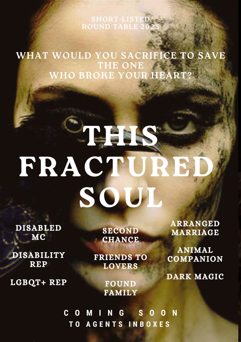 When a visually impaired woman is saved by an arranged marriage to the boy who broke her heart, she must face the demons of her past to forgive him whilst harnessing the darkness lurking within to defeat the enemies clawing for his life and throne #PosterPitQ #A #NA #FR