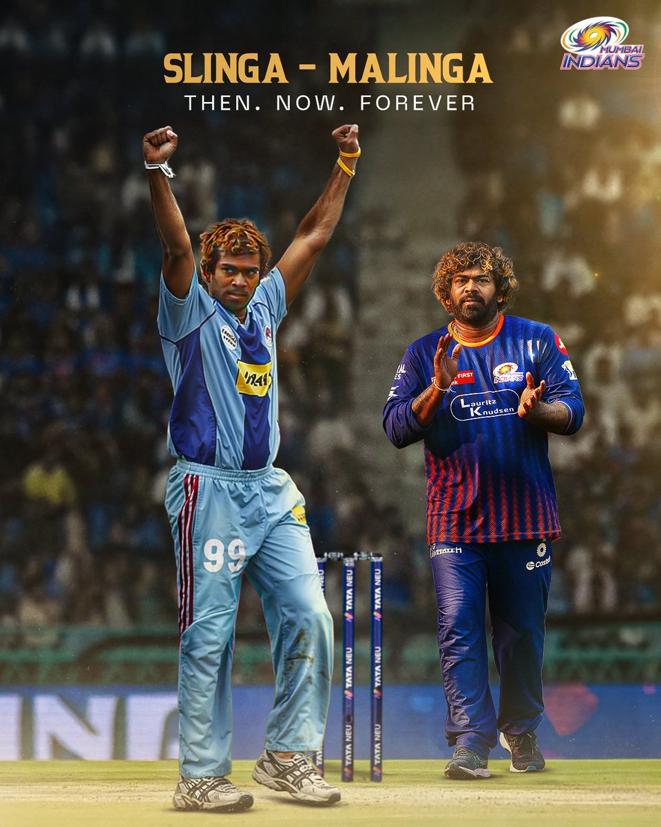 mipaltan's tweet image. #OnThisDay in 2009, Lasith Malinga donned the Blue &amp;amp; Gold for the first time 💙✨

Which is your favourite Mali wicket for MI? 😉🎯

#MumbaiIndians #PlayLikeMumbai