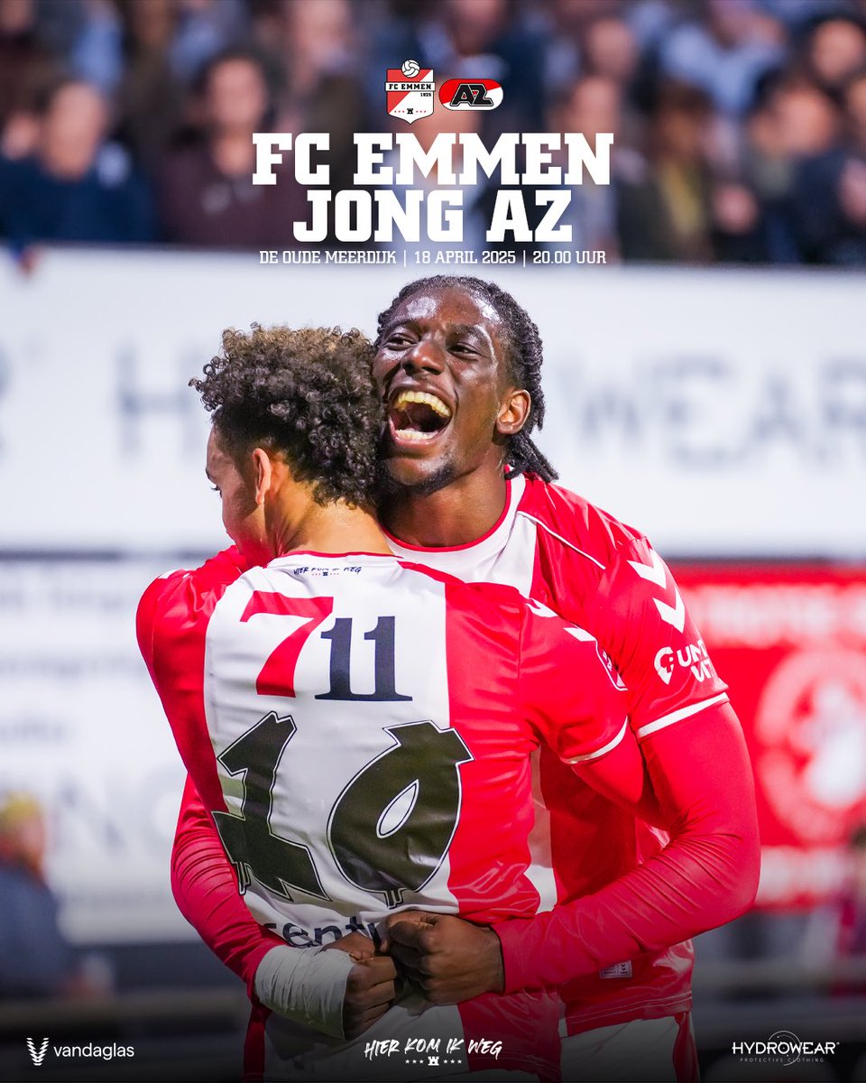 Met 𝐦𝐞𝐤𝐚𝐨𝐫, veur 𝐦𝐞𝐤𝐚𝐨𝐫 voor de drie punten!

#EMMjaz #NAOBERSCHAP #HIERKOMIKWEG