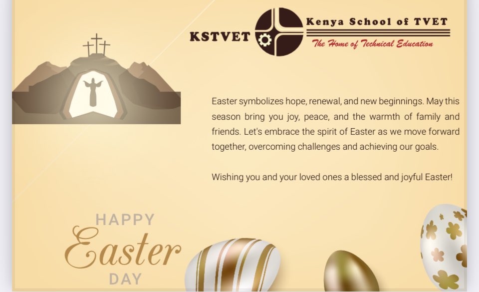 Happy Easter holidays