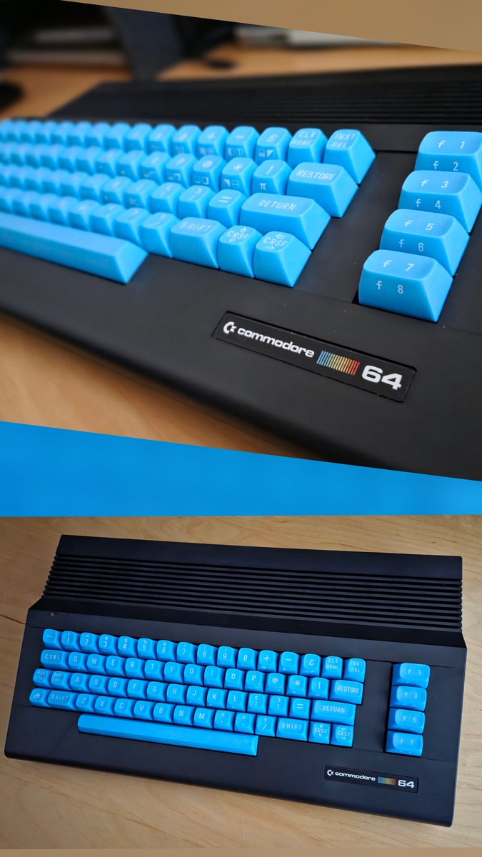 1980Miyagi's tweet photo. C64 "EVIL DUNGEON 3" Edition!?
#c64 #casemodding #commodore #retrocomputers https://t.co/t5owlSc8uo